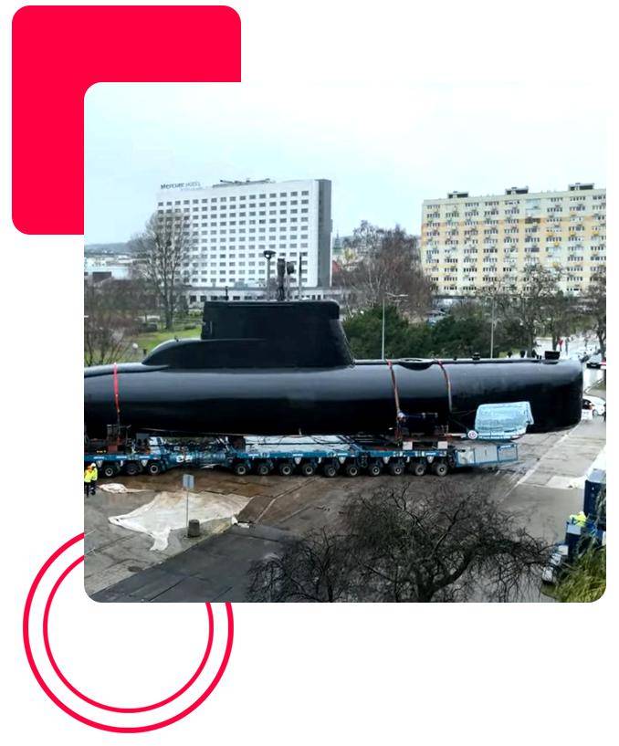 Atât de rezistente, încât pot susține chiar și un submarin.